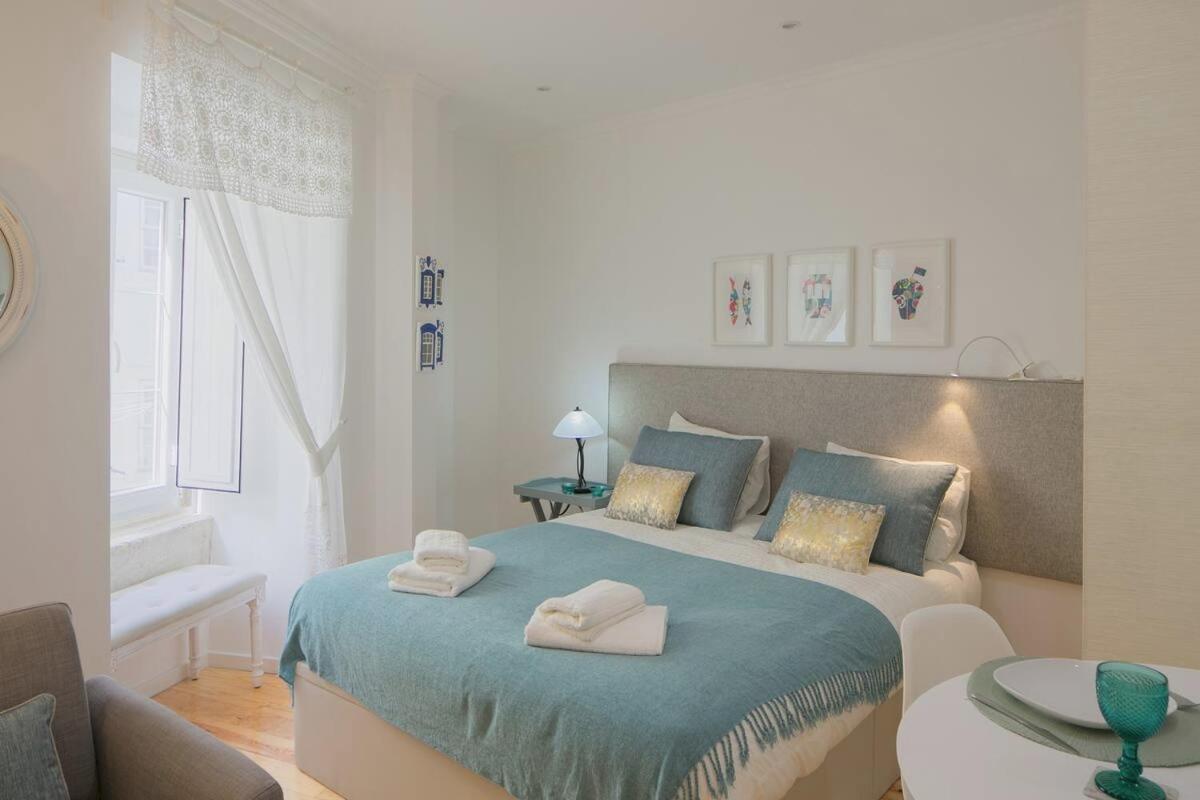 Central Turquoise Studio Apartment Lisbon Exterior photo