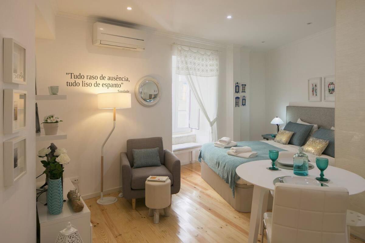 Central Turquoise Studio Apartment Lisbon Exterior photo